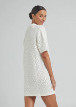 Load image into Gallery viewer, Mimosa Knit Shirt Dress - Gardenia
