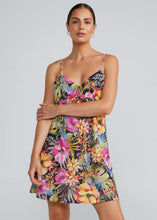 Load image into Gallery viewer, Lush Tropics Slip Bias Dress

