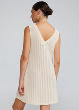 Load image into Gallery viewer, Oasis V Knit Dress - Seashell
