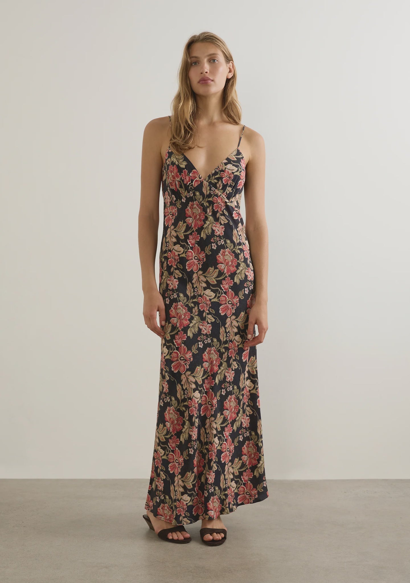 Kalinda Maxi Dress - Blk