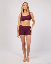 Load image into Gallery viewer, Phoenix Rib Boyleg Pant - Wine
