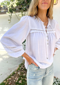 Florence Blouse - White