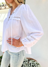 Load image into Gallery viewer, Florence Blouse - White
