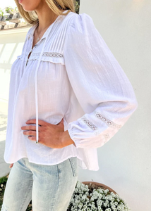 Florence Blouse - White