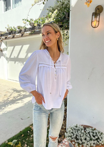 Florence Blouse - White