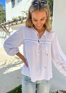 Florence Blouse - White