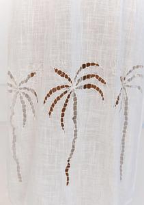 Palms Dress - White