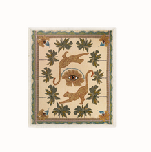 Load image into Gallery viewer, Woven Throw Eye of the Jungle - Dune

