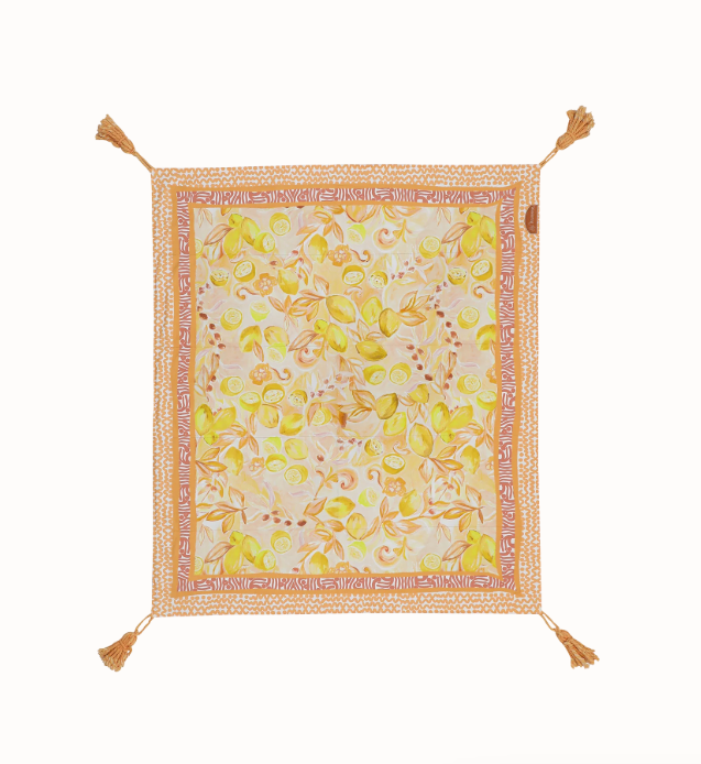 Le Lemon Picnic Rug - Nectar