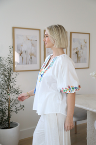 Jasmin Embroidery Blouse