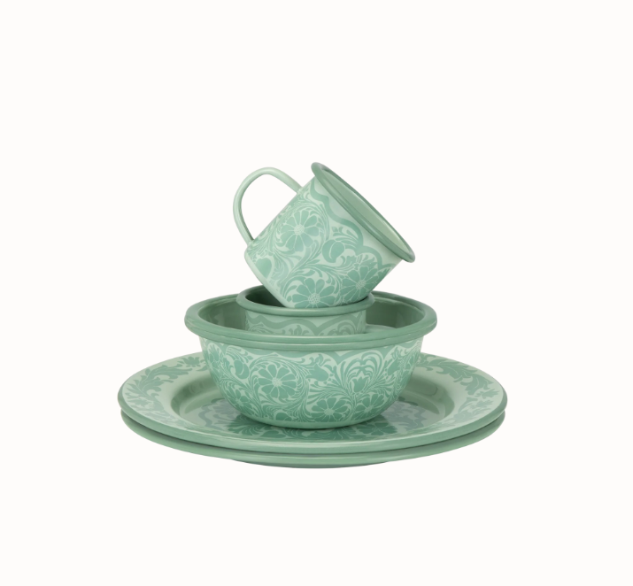 Camp Enamel set - Mint