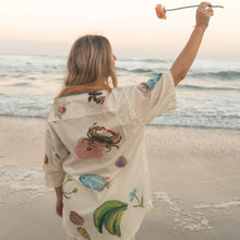Load image into Gallery viewer, Annie Everingham Over Swim Shirt - Seaside

