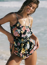 Load image into Gallery viewer, Tropics Slip Babydoll Dress - Hibiscus
