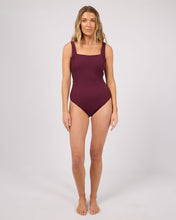 Load image into Gallery viewer, Phoenix rib Underwire One pc - Wine
