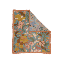 Load image into Gallery viewer, Woven Throw -  Flora  - Apricot
