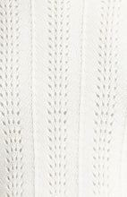Load image into Gallery viewer, Adele - Crochet Knit Top with Scallop Hem Details
