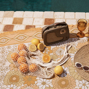 Wandering  Throw  - Honey