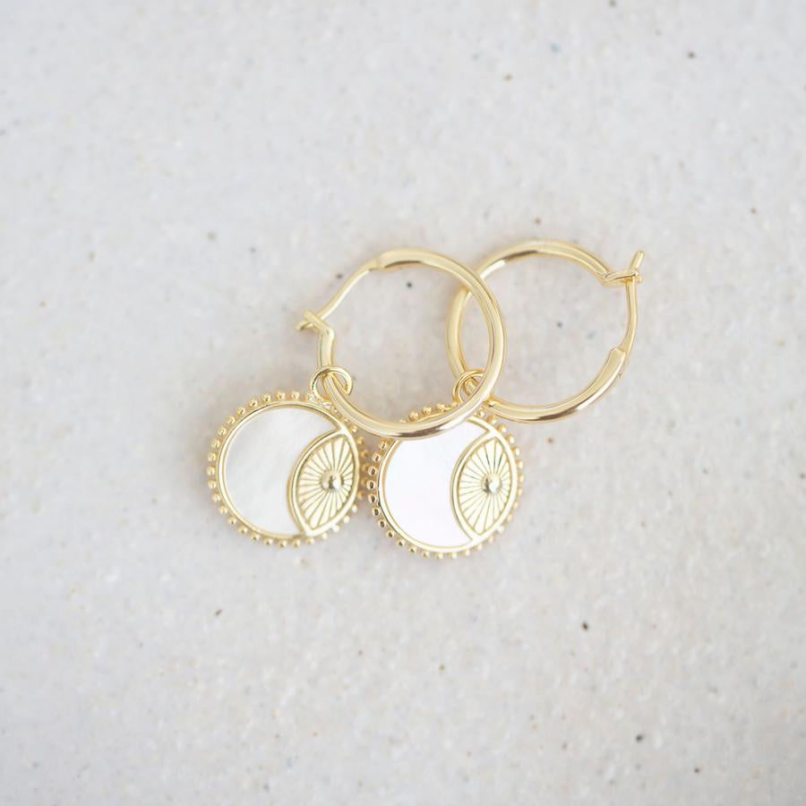 Eclipse Earrings - Bohemian Sundays, Sun Soul, Buy Boho Bohemian Clothing Online Australia, Kivari, Arnhem, Rowie, Will and Bear, Wandering Folk, Skinned, Barefoot Blonde