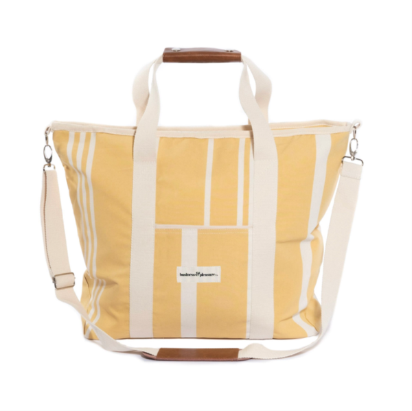 The Cooler Tote - Vintage Yellow - Bohemian Sundays, Business and Pleasure Co., Buy Boho Bohemian Clothing Online Australia, Kivari, Arnhem, Rowie, Will and Bear, Wandering Folk, Skinned, Bar