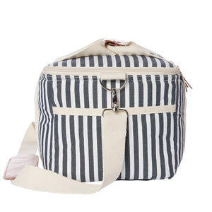 The Premium Cooler Bag - Navy Stripe - Bohemian Sundays, Business and Pleasure Co., Buy Boho Bohemian Clothing Online Australia, Kivari, Arnhem, Rowie, Will and Bear, Wandering Folk, Skinned,