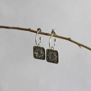 Sacred Earrings - Silver