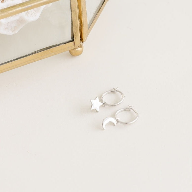 Celestial Earrings -Silver