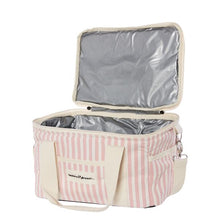 Load image into Gallery viewer, The Premium Cooler Bag - Pink Stripe - Bohemian Sundays, Business and Pleasure Co., Buy Boho Bohemian Clothing Online Australia, Kivari, Arnhem, Rowie, Will and Bear, Wandering Folk, Skinned,
