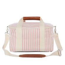 Load image into Gallery viewer, The Premium Cooler Bag - Pink Stripe - Bohemian Sundays, Business and Pleasure Co., Buy Boho Bohemian Clothing Online Australia, Kivari, Arnhem, Rowie, Will and Bear, Wandering Folk, Skinned,
