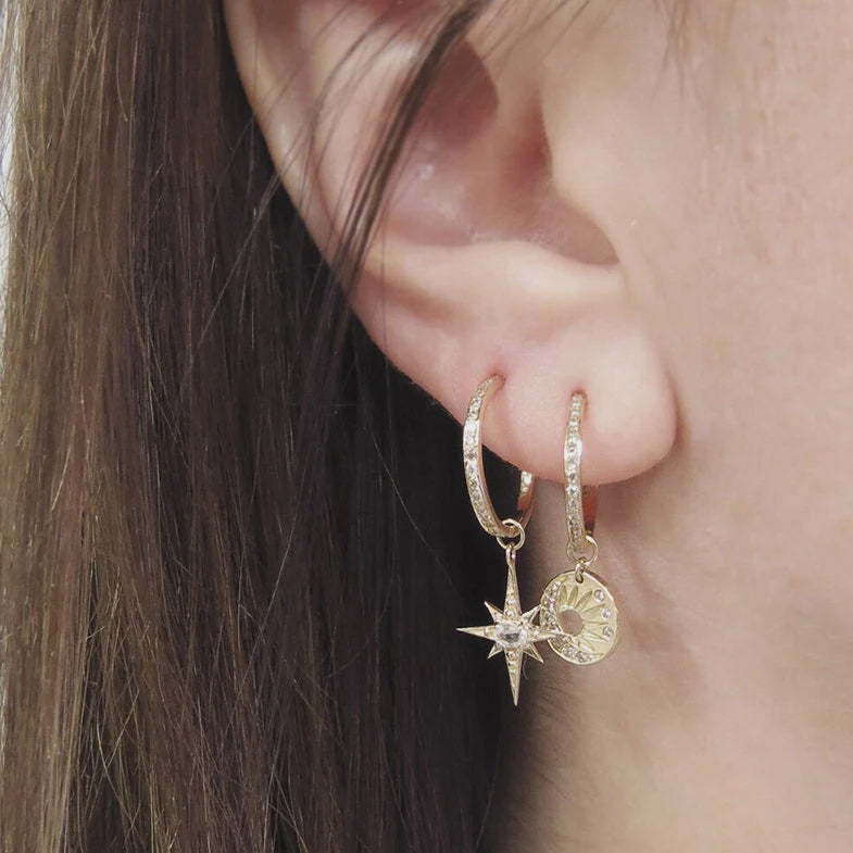 Lucky Star Earrings - Gold