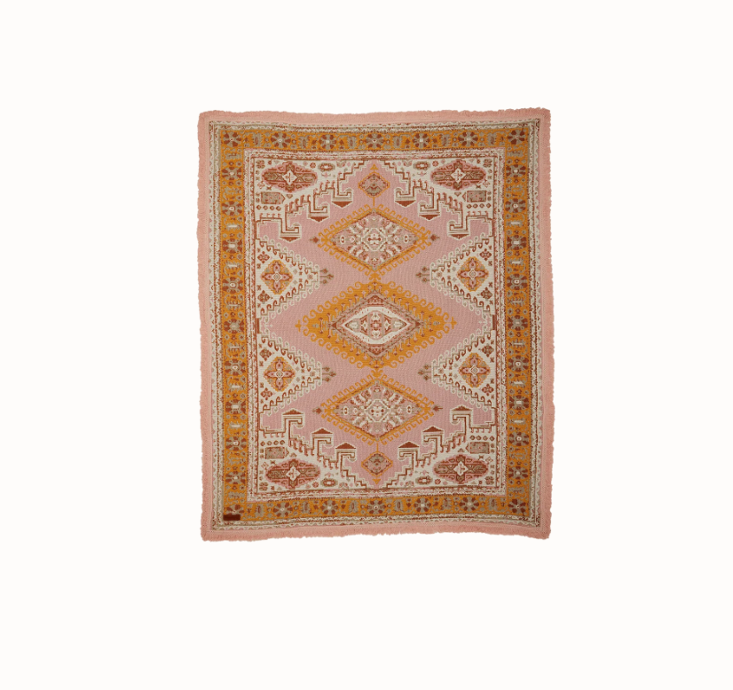 Wandering Throw - Pink Sands
