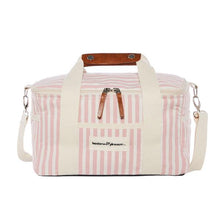 Load image into Gallery viewer, The Premium Cooler Bag - Pink Stripe - Bohemian Sundays, Business and Pleasure Co., Buy Boho Bohemian Clothing Online Australia, Kivari, Arnhem, Rowie, Will and Bear, Wandering Folk, Skinned,
